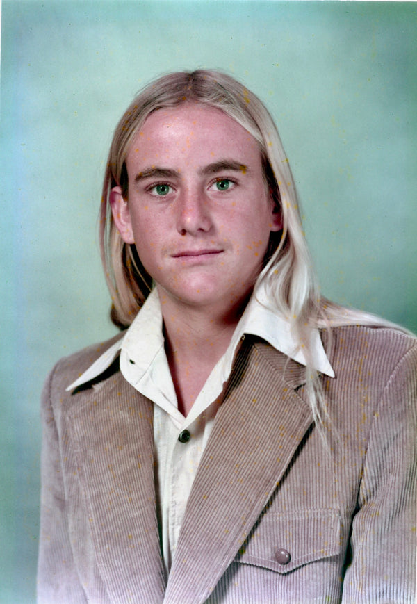  David Swenson author Only Dead Fish Go With The Flow in this  year book photo